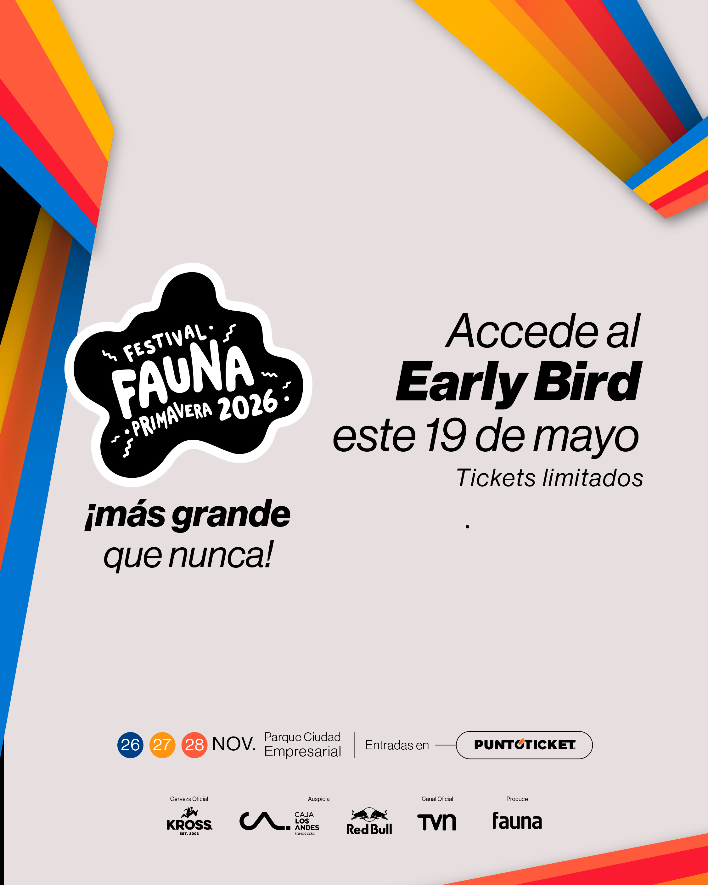Fauna Primavera 2026: The Strokes, primeros confirmados